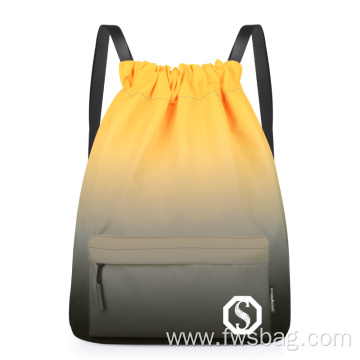 INEO Sports Waterproof Sack pack Gymsack Gym Cinch Sack Drawstring Backpack String Bag Custom Logo
